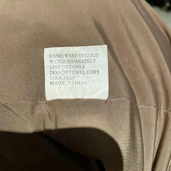 Abyss by Abby Bodycon Dress Taupe Size Medium - Picture 4 of 5